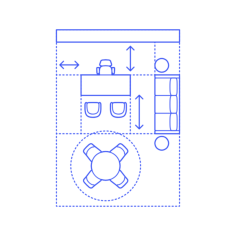 Layouts Private Offices Clearances Laser Cut Svg File, Free Vectors File